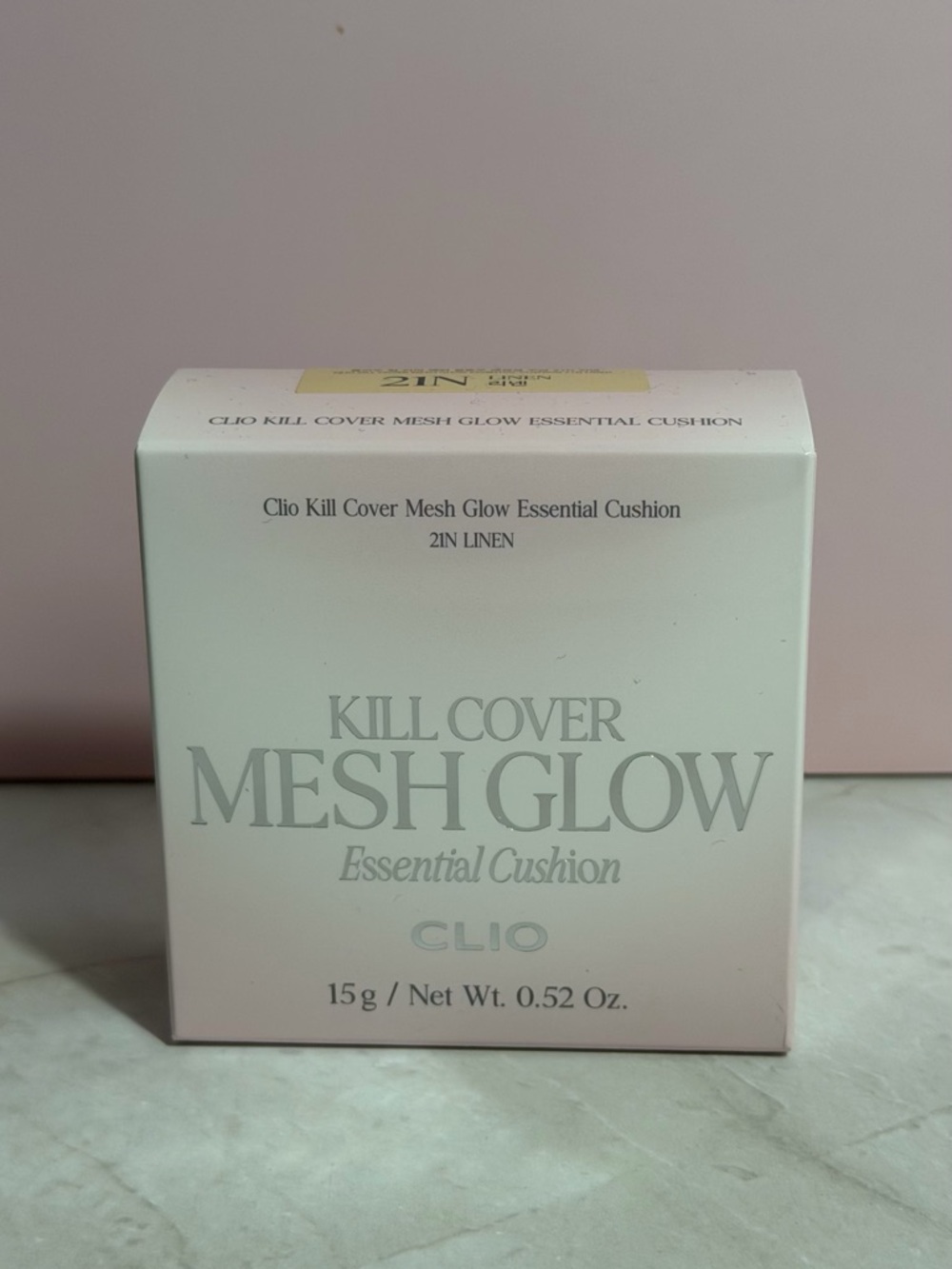 Clio Mesh Glow Essential Cushion - (21N LINEN)